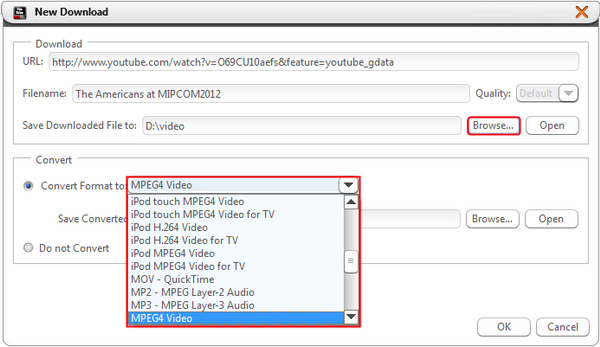 conver YouTube videos